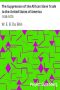 [Gutenberg 17700] • The Suppression of the African Slave Trade to the United States of America / 1638-1870